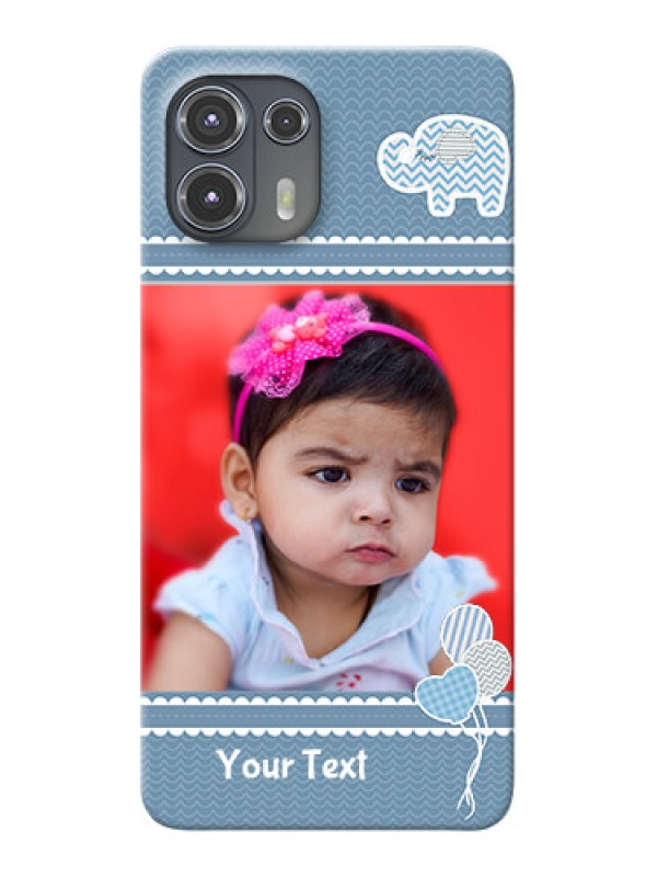 Custom Motorola Edge 20 Fusion 5G Custom Phone Covers with Kids Pattern Design