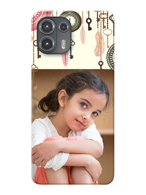 Custom Motorola Edge 20 Fusion 5G Phone Back Covers: Boho Style Design