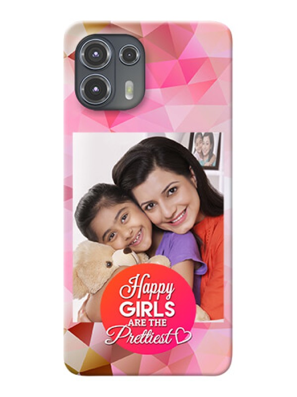 Custom Motorola Edge 20 Fusion 5G Personalized Phone Covers: Abstract Triangle Design