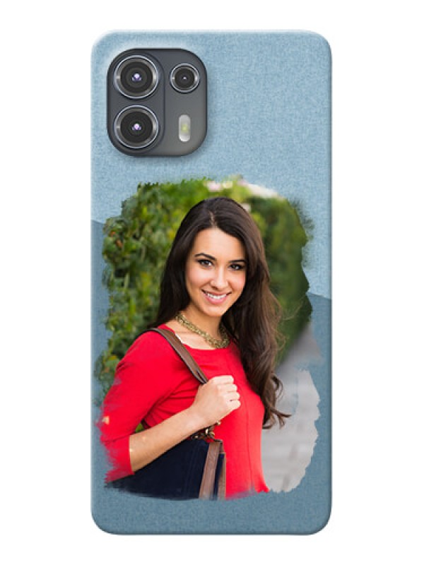 Custom Motorola Edge 20 Fusion 5G custom mobile phone covers: Grunge Line Art Design