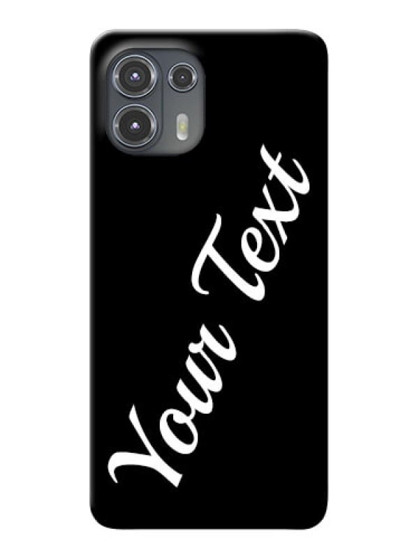 Custom Motorola Edge 20 Fusion 5G Custom Mobile Cover with Your Name