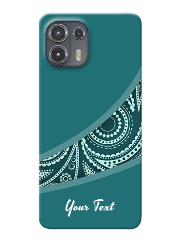Custom Moto Edge 20 Fusion 5G Custom Phone Covers: semi visible floral Design