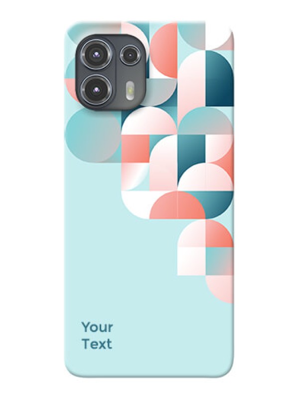 Custom Moto Edge 20 Fusion 5G Back Covers: Stylish Semi-circle Pattern Design