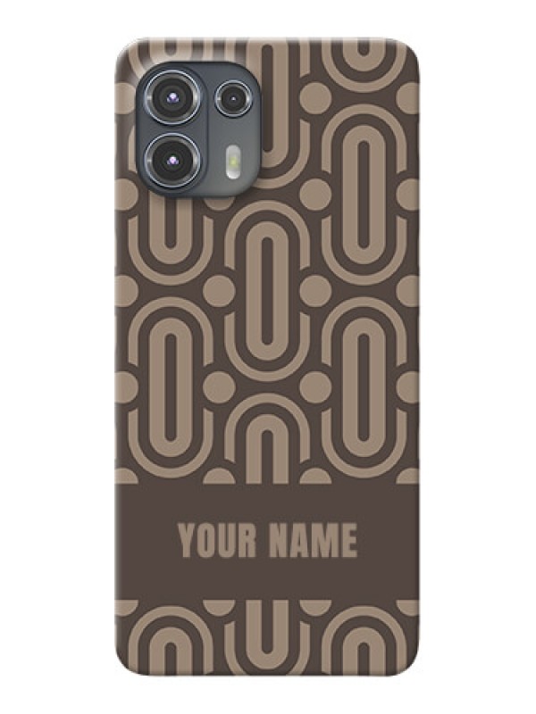 Custom Moto Edge 20 Fusion 5G Custom Phone Covers: Captivating Zero Pattern Design
