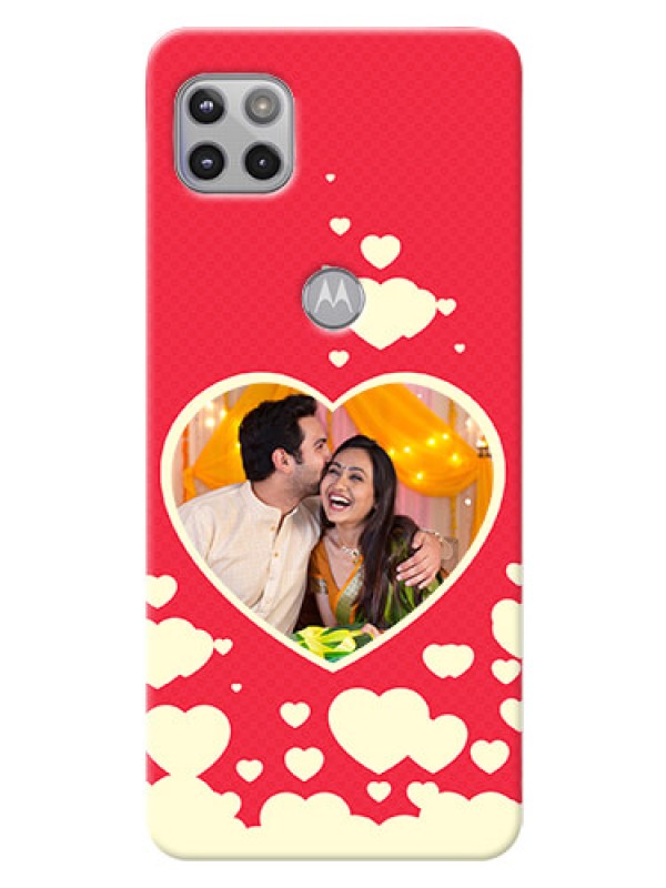 Custom Moto G 5G Phone Cases: Love Symbols Phone Cover Design