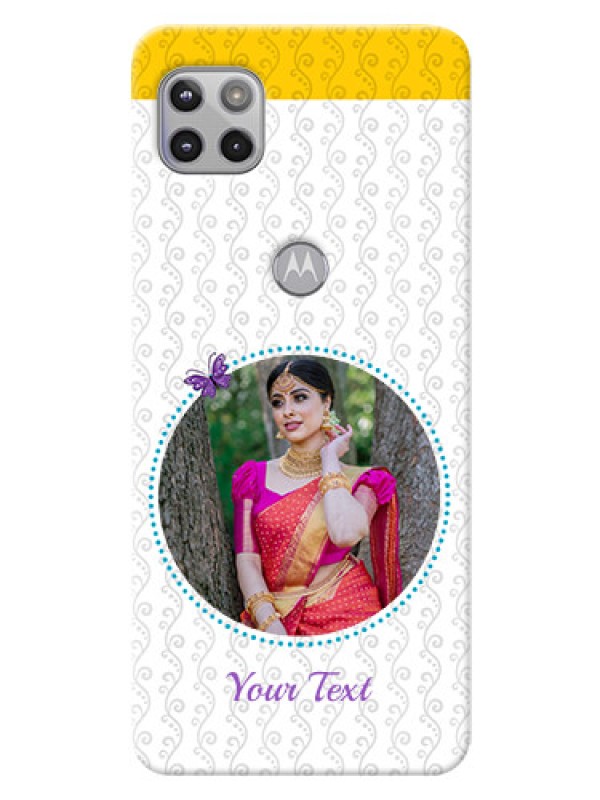 Custom Moto G 5G custom mobile covers: Girls Premium Case Design