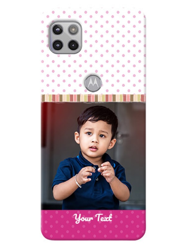 Custom Moto G 5G custom mobile cases: Cute Girls Cover Design