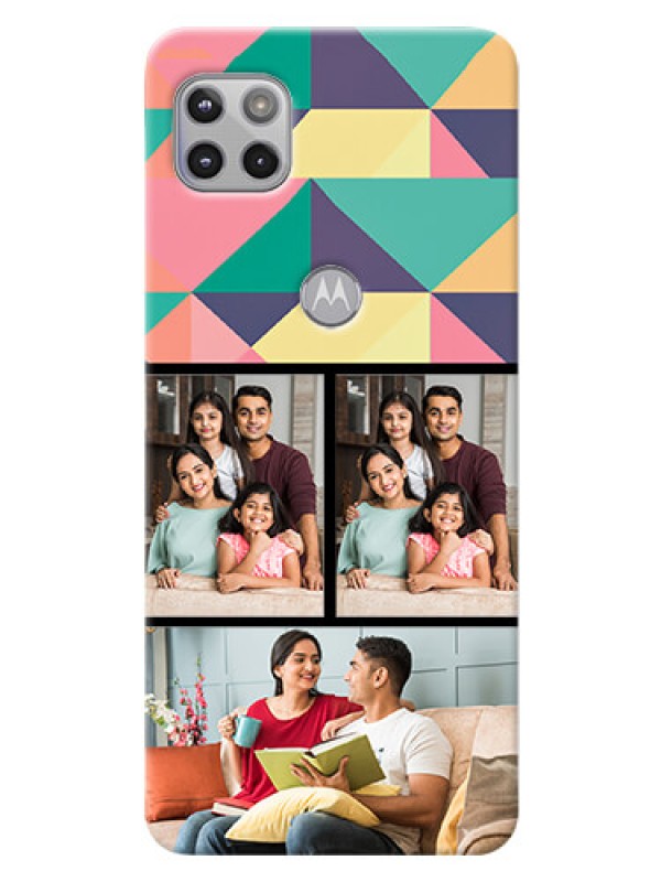 Custom Moto G 5G personalised phone covers: Bulk Pic Upload Design