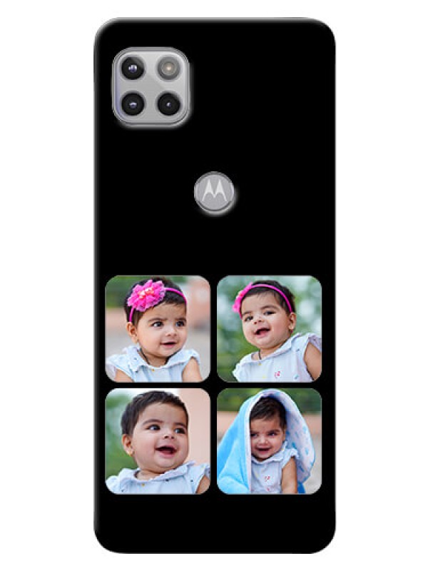 Custom Moto G 5G mobile phone cases: Multiple Pictures Design