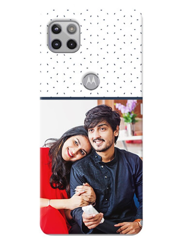 Custom Moto G 5G Personalized Phone Cases: Premium Dot Design