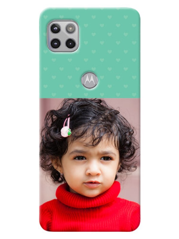 Custom Moto G 5G mobile cases online: Lovers Picture Design