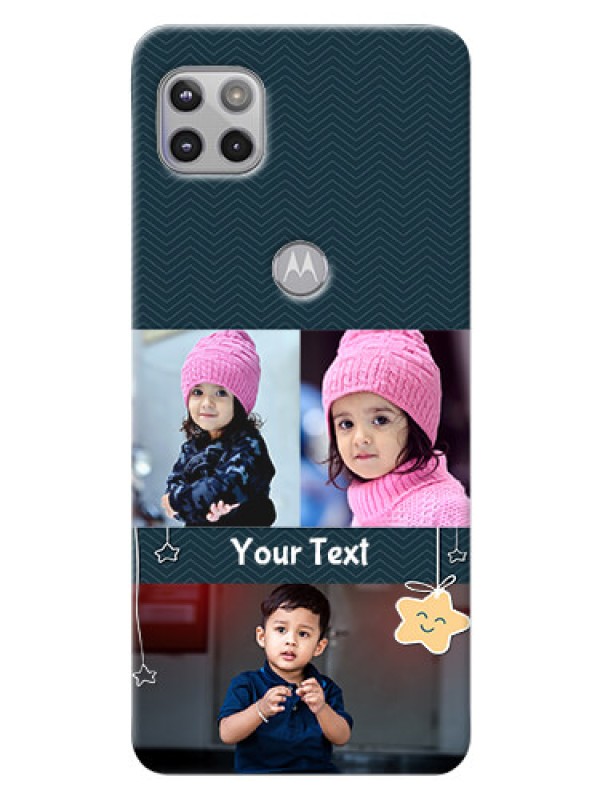 Custom Moto G 5G Mobile Back Covers Online: Hanging Stars Design