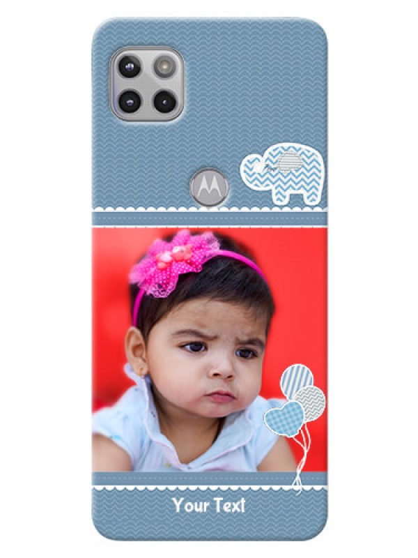 Custom Moto G 5G Custom Phone Covers with Kids Pattern Design