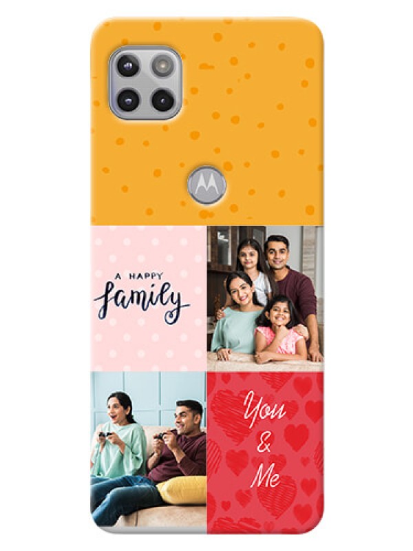 Custom Moto G 5G Customized Phone Cases: Images with Quotes Design
