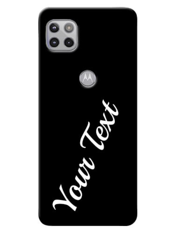 Custom Moto G 5G Custom Mobile Cover with Your Name