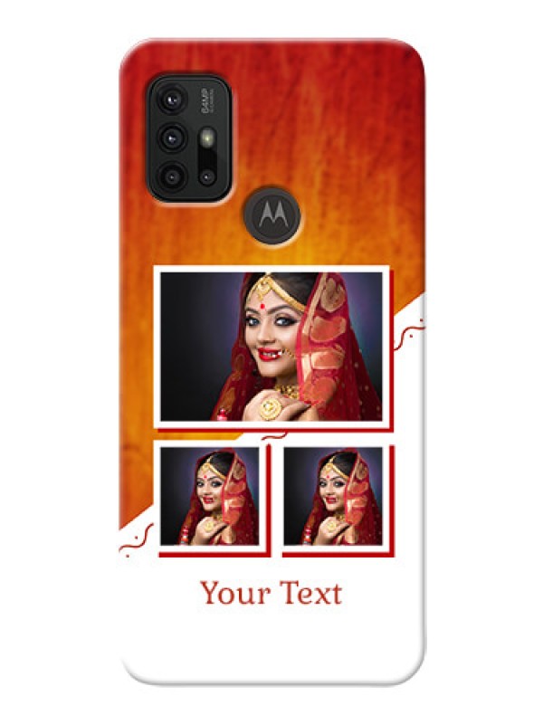 Custom Moto G10 Power Personalised Phone Cases: Wedding Memories Design 