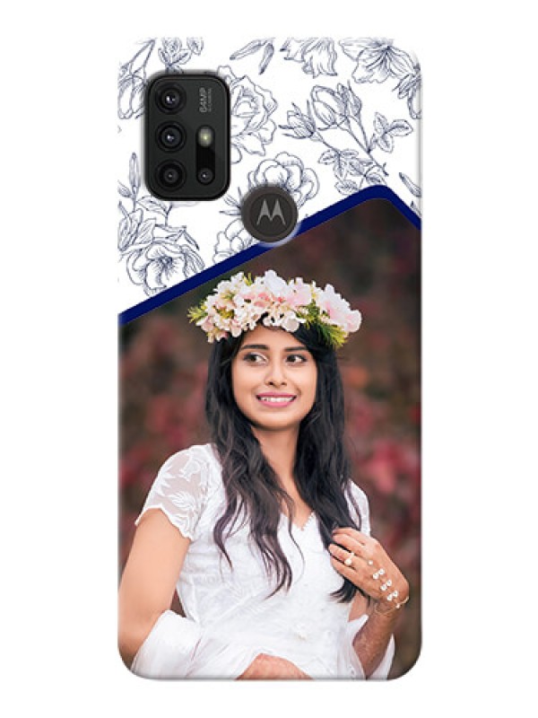 Custom Moto G10 Power Phone Cases: Premium Floral Design
