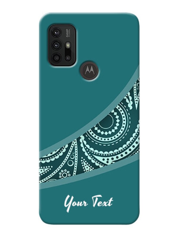 Custom Moto G10 Power Custom Phone Covers: semi visible floral Design