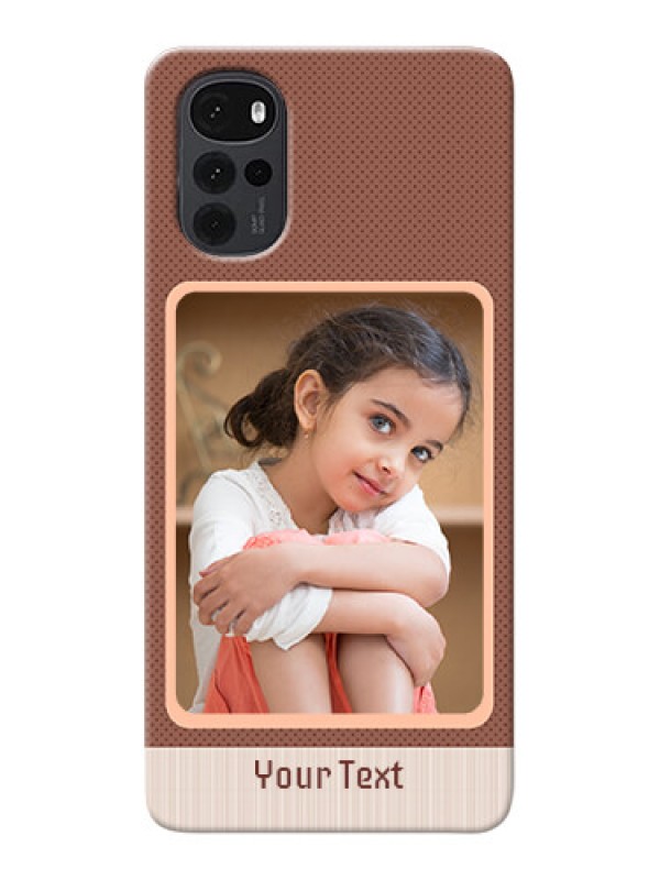 Custom Moto G22 Phone Covers: Simple Pic Upload Design