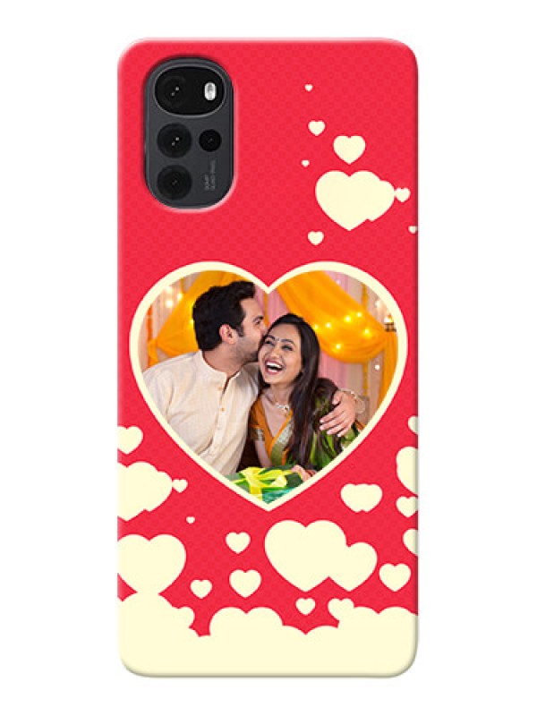 Custom Moto G22 Phone Cases: Love Symbols Phone Cover Design