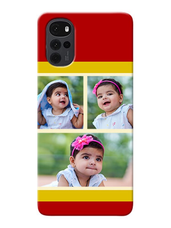 Custom Moto G22 mobile phone cases: Multiple Pic Upload Design