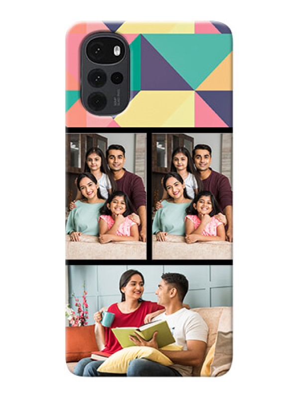 Custom Moto G22 personalised phone covers: Bulk Pic Upload Design