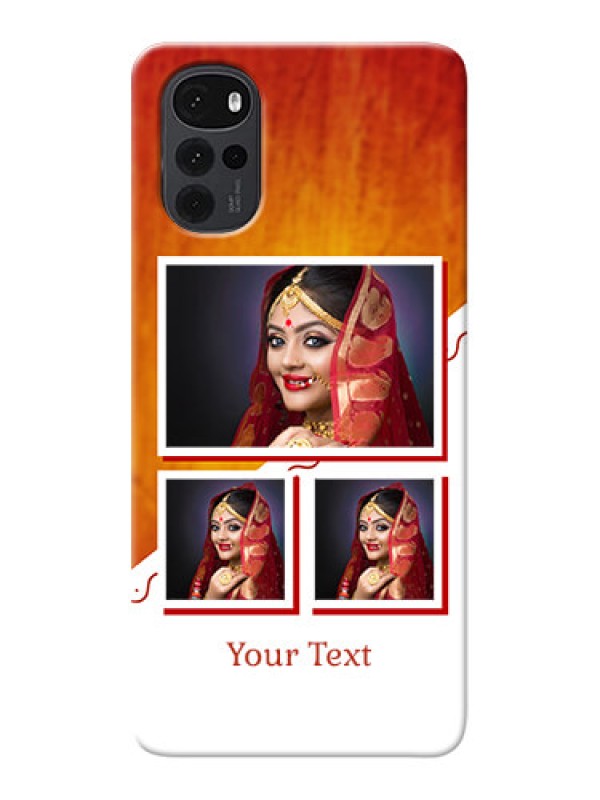 Custom Moto G22 Personalised Phone Cases: Wedding Memories Design 