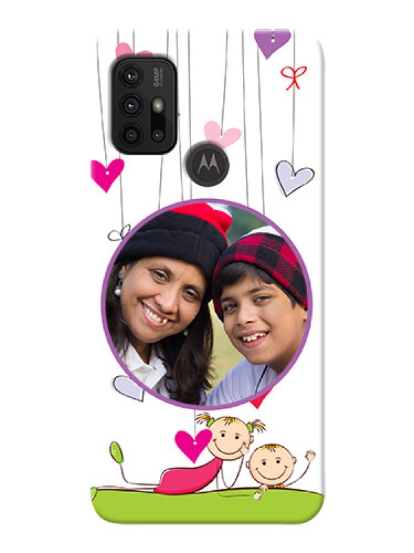 Custom Moto G30 Mobile Cases: Cute Kids Phone Case Design