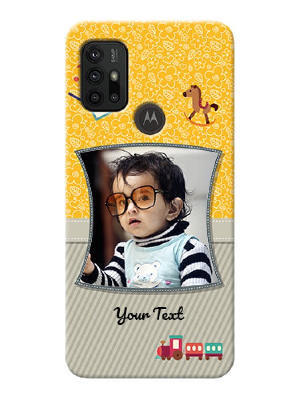 Custom Moto G30 Mobile Cases Online: Baby Picture Upload Design