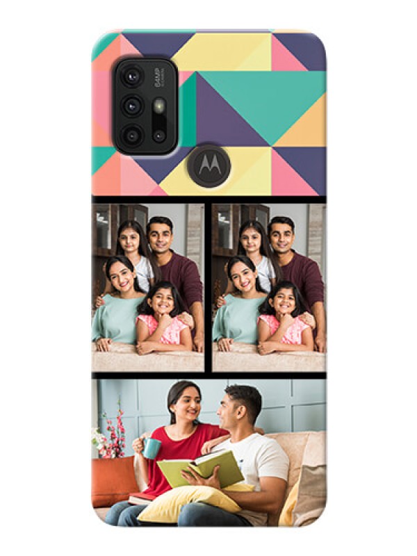 Custom Moto G30 personalised phone covers: Bulk Pic Upload Design