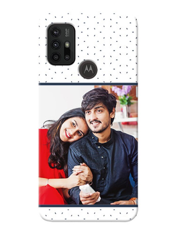 Custom Moto G30 Personalized Phone Cases: Premium Dot Design