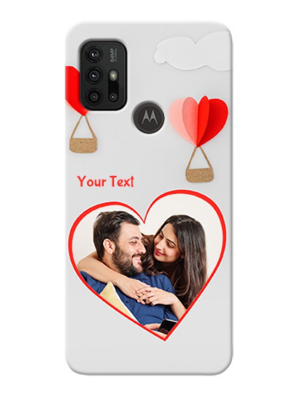 Custom Moto G30 Phone Covers: Parachute Love Design