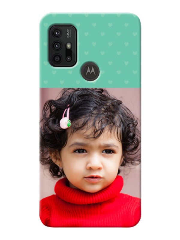 Custom Moto G30 mobile cases online: Lovers Picture Design