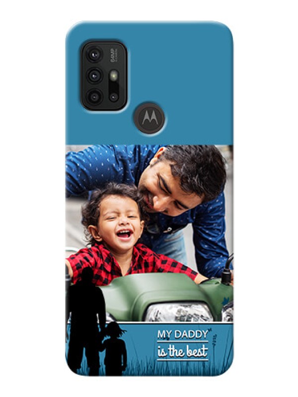 Custom Moto G30 Personalized Mobile Covers: best dad design 