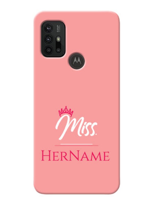 Custom Moto G30 Custom Phone Case Mrs with Name