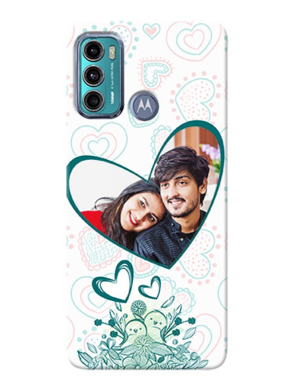 Custom Moto G40 Fusion Personalized Mobile Cases: Premium Couple Design