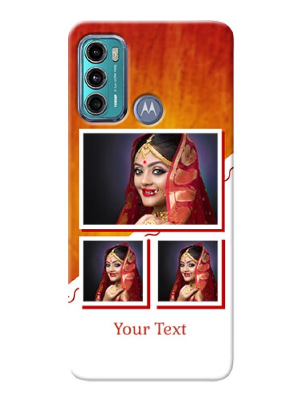 Custom Moto G40 Fusion Personalised Phone Cases: Wedding Memories Design 
