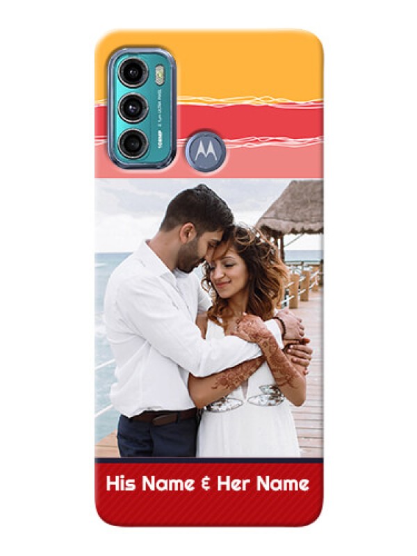 Custom Moto G40 Fusion custom mobile phone covers: Colorful Case Design