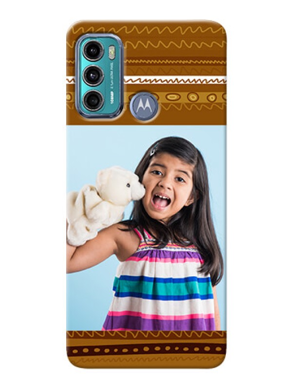 Custom Moto G40 Fusion Mobile Covers: Friends Picture Upload Design 