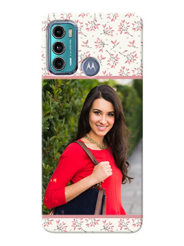 Custom Moto G40 Fusion Back Covers: Premium Floral Design