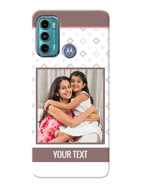 Custom Moto G40 Fusion custom back covers: Simple Diamond Design