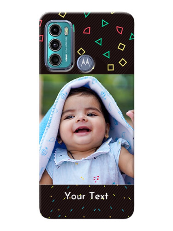 Custom Moto G40 Fusion custom mobile cases with confetti birthday design