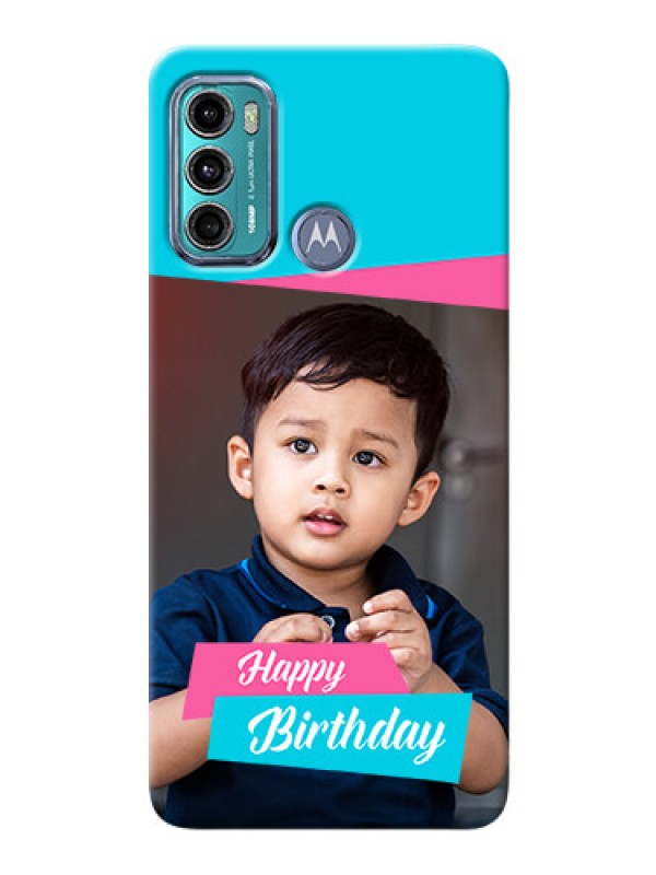 Custom Moto G40 Fusion Mobile Covers: Image Holder with 2 Color Design