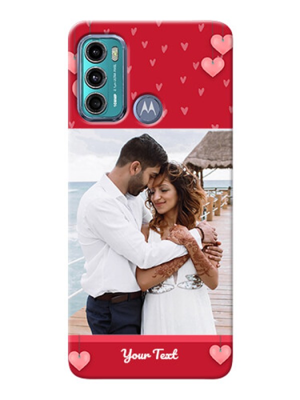 Custom Moto G40 Fusion Mobile Back Covers: Valentines Day Design