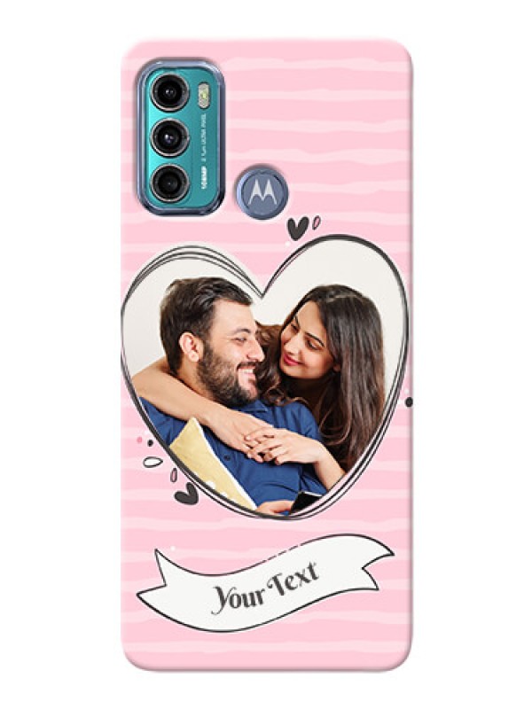Custom Moto G40 Fusion custom mobile phone covers: Vintage Heart Design