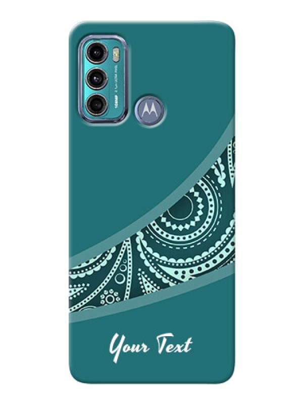 Custom Moto G40 Fusion Custom Phone Covers: semi visible floral Design