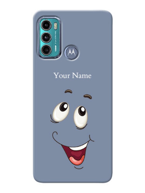 Custom Moto G40 Fusion Phone Back Covers: Laughing Cartoon Face Design