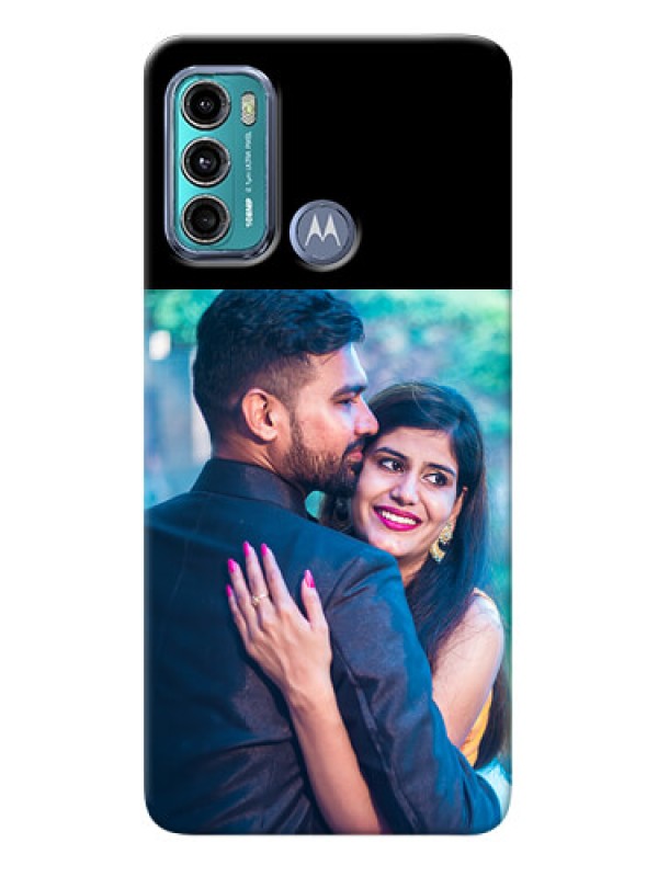 Custom Motorola Moto G40 Fusion Custom Hard Phone Case - Upload Full Picture With Custom Color Design