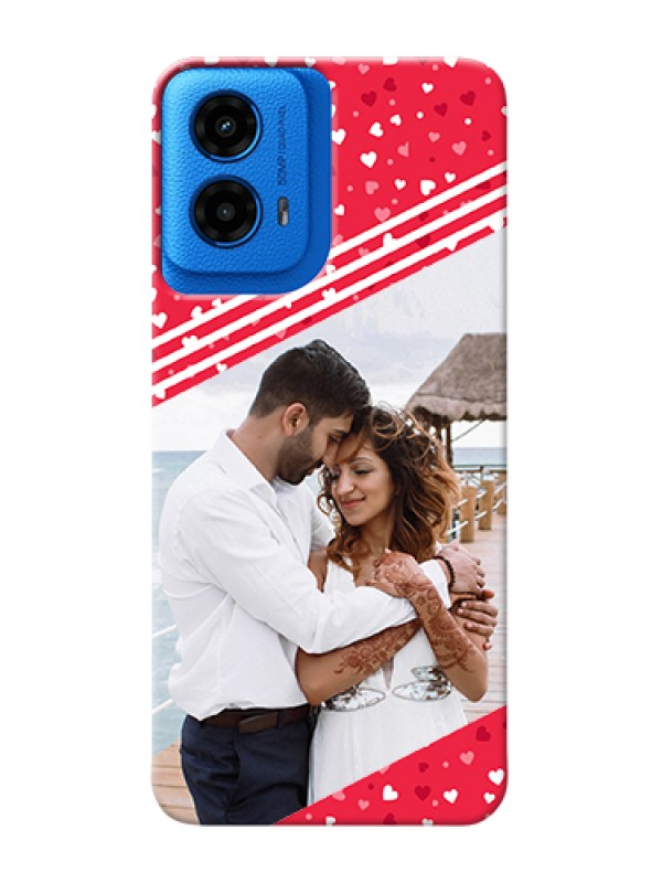 Custom Moto G45 5G Custom Hard Phone Case - Valentines Gift Design