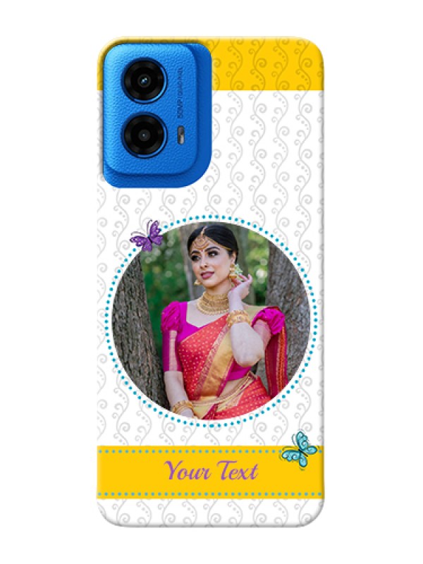 Custom Moto G45 5G Custom Hard Phone Case - Girls Premium Case Design